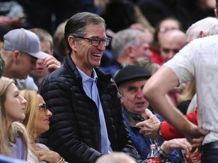 John Stockton attends a Gonzaga game in 2020